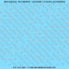 ASG Waterslide Decals - Retro Script Lettering Numbers 3/16"