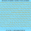 ASG Waterslide Decals - Retro Script Lettering Numbers 1/4"