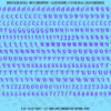 ASG Waterslide Decals - Retro Script Lettering Numbers 1/4"