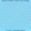 ASG Waterslide Decals - Retro Script Lettering Numbers 5/16"
