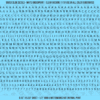 ASG Waterslide Decals - Traditional Serif Lettering Numbers 1/8"
