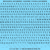 ASG Waterslide Decals - Traditional Serif Lettering Numbers 3/16"