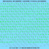 ASG Waterslide Decals - Traditional Serif Lettering Numbers 3/16"