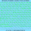 ASG Waterslide Decals - Traditional Serif Lettering Numbers 1/4"