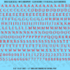 ASG Waterslide Decals - Traditional Serif Lettering Numbers 1/4"
