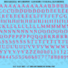ASG Waterslide Decals - Traditional Serif Lettering Numbers 5/16"