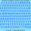 ASG Waterslide Decals - Traditional Serif Lettering Numbers 3/8"