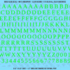 ASG Waterslide Decals - Traditional Serif Lettering Numbers 3/8"