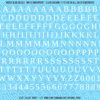 ASG Waterslide Decals - Traditional Serif Lettering Numbers 3/8"