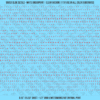 ASG Waterslide Decals - Classic Sans Serif Lettering Numbers 1/16"