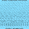 ASG Waterslide Decals - Classic Sans Serif Lettering Numbers 3/32"