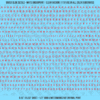 ASG Waterslide Decals - Classic Sans Serif Lettering Numbers 1/8"
