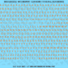 ASG Waterslide Decals - Classic Sans Serif Lettering Numbers 3/16"