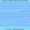 ASG Waterslide Decals - Classic Sans Serif Lettering Numbers 3/16"