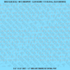 ASG Waterslide Decals - Classic Sans Serif Lettering Numbers 3/16"