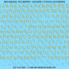 ASG Waterslide Decals - Classic Sans Serif Lettering Numbers 5/16"