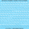 ASG Waterslide Decals - Classic Sans Serif Lettering Numbers 5/16"