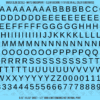 ASG Waterslide Decals - Classic Sans Serif Lettering Numbers 3/8"