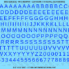 ASG Waterslide Decals - Classic Sans Serif Lettering Numbers 3/8"