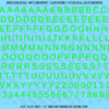 ASG Waterslide Decals - Classic Sans Serif Lettering Numbers 3/8"