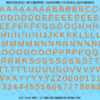 ASG Waterslide Decals - Classic Sans Serif Lettering Numbers 3/8"