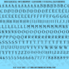 ASG Waterslide Decals - Classic Serif Lettering Numbers 5/16"