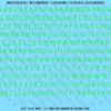 ASG Waterslide Decals - Classic Serif Lettering Numbers 5/16"