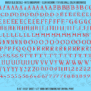 ASG Waterslide Decals - Classic Serif Lettering Numbers 5/16"