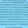 ASG Waterslide Decals - Classic Serif Lettering Numbers 3/8"