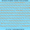 ASG Waterslide Decals - Classic Serif Lettering Numbers 3/8"