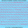ASG Waterslide Decals - Classic Serif Lettering Numbers 3/8"