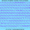 ASG Waterslide Decals - Classic Serif Lettering Numbers 3/8"
