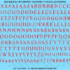 ASG Waterslide Decals - Classic Serif Lettering Numbers 3/8"