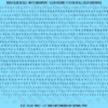 ASG Waterslide Decals - Elegant Serif Lettering Numbers 3/32"