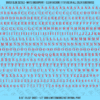 ASG Waterslide Decals - Elegant Serif Lettering Numbers 3/16"