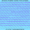 ASG Waterslide Decals - Elegant Serif Lettering Numbers 1/4"