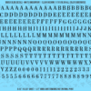 ASG Waterslide Decals - Elegant Serif Lettering Numbers 5/16"
