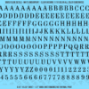 ASG Waterslide Decals - Elegant Serif Lettering Numbers 3/8"