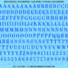 ASG Waterslide Decals - Elegant Serif Lettering Numbers 3/8"