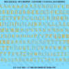 ASG Waterslide Decals - Elegant Serif Lettering Numbers 3/8"