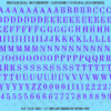 ASG Waterslide Decals - Elegant Serif Lettering Numbers 3/8"