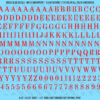 ASG Waterslide Decals - Elegant Serif Lettering Numbers 3/8"