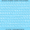 ASG Waterslide Decals - Elegant Serif Lettering Numbers 3/8"