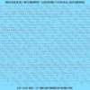 ASG Waterslide Decals - Contemporary Serif Lettering Numbers 1/16"