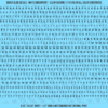 ASG Waterslide Decals - Contemporary Serif Lettering Numbers 1/8"