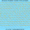 ASG Waterslide Decals - Contemporary Serif Lettering Numbers 1/4"