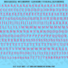 ASG Waterslide Decals - Contemporary Serif Lettering Numbers 1/4"