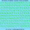 ASG Waterslide Decals - Contemporary Serif Lettering Numbers 3/8"