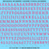 ASG Waterslide Decals - Contemporary Serif Lettering Numbers 3/8"