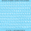 ASG Waterslide Decals - Contemporary Serif Lettering Numbers 3/8"